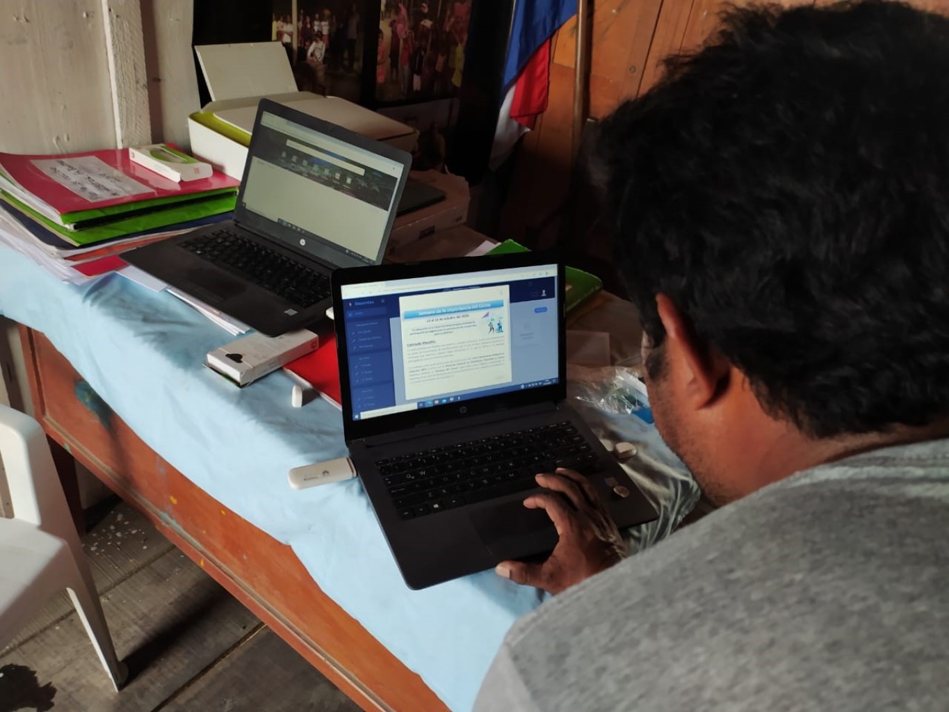 computadoras activas y conectadas